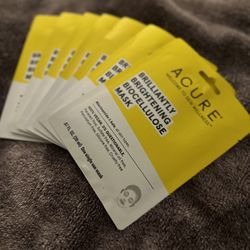 Acure Brilliantly Brightening Biocellulose Face Mask