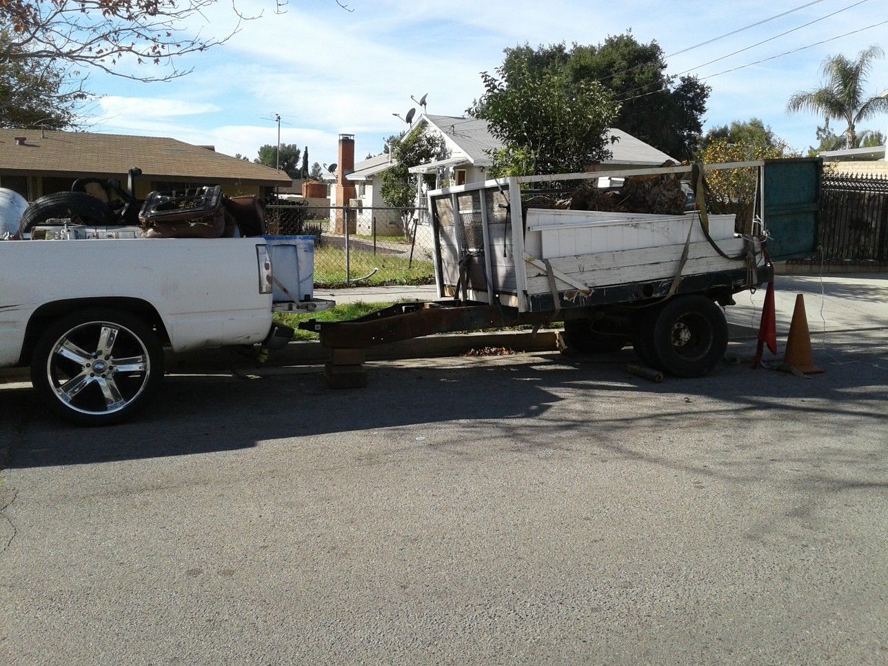 heavy duty trailer dually. traila doble rodado super fuerte