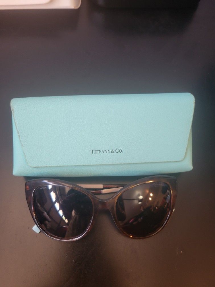 Tiffany's Havana Blue Sunglasses Polarized