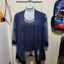 Women Cardigan 3 pcs Set Size XL