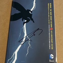 Batman: The Dark Knight Returns 30th Anniversary - FRANK MILLER SIGNED - NEW
