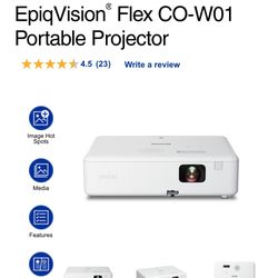 EpiqVision® Flex CO-W01 Portable Projector