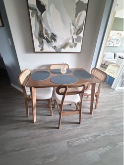 Dining table 4 chairs