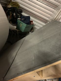 Queen size headboard and mattress