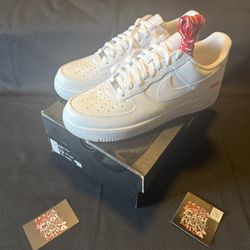 Supreme White Air Force 1