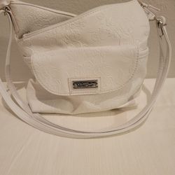 White Multisac Purse Crossbody