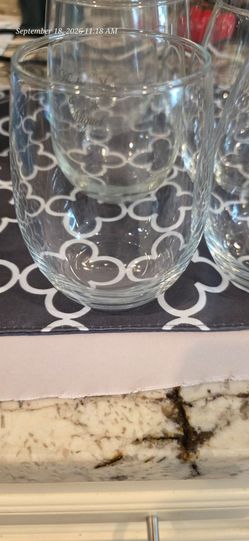 Set of 6 Stemless Wine Glasses