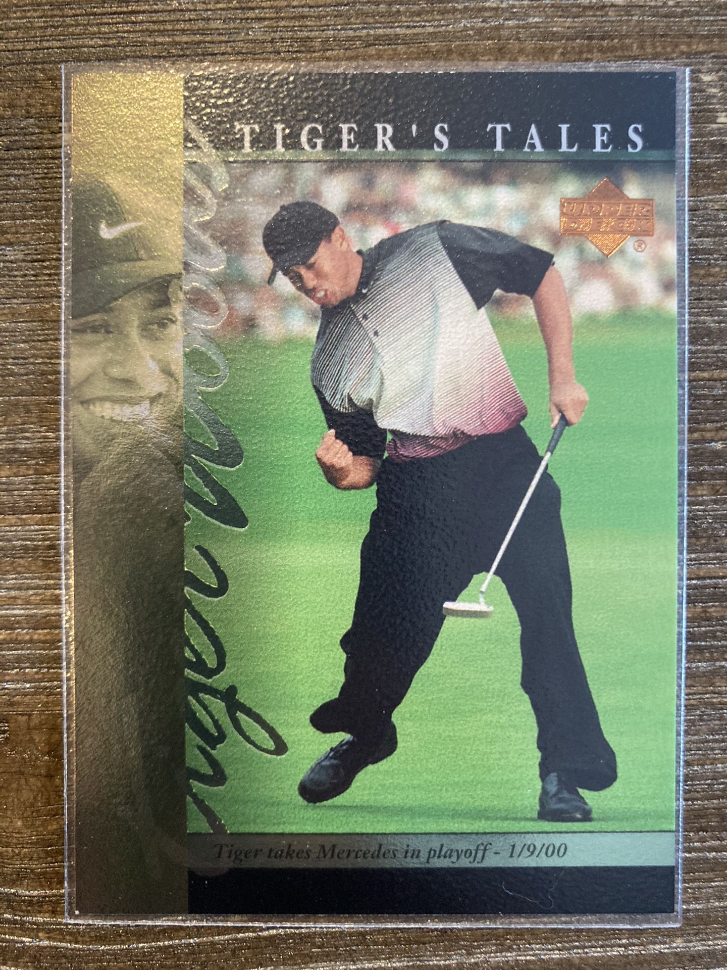 Tiger Woods Tiger Tales Playoff Win Card