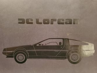 DeLorean Original Brochure