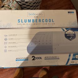 Slumbercool Cooling Plush Memory Foam Pillow