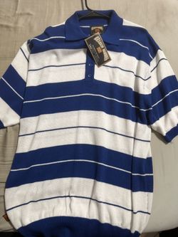 FB County Charlie Brown Shirt Blue and White