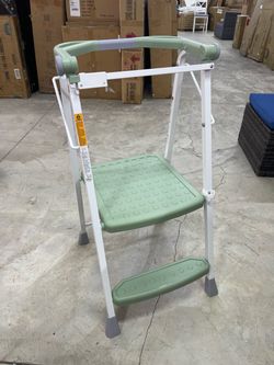2-Step Kitchen Stepper™ Folding Step Stool, Safety Kit Series, Ages 4+, Green
