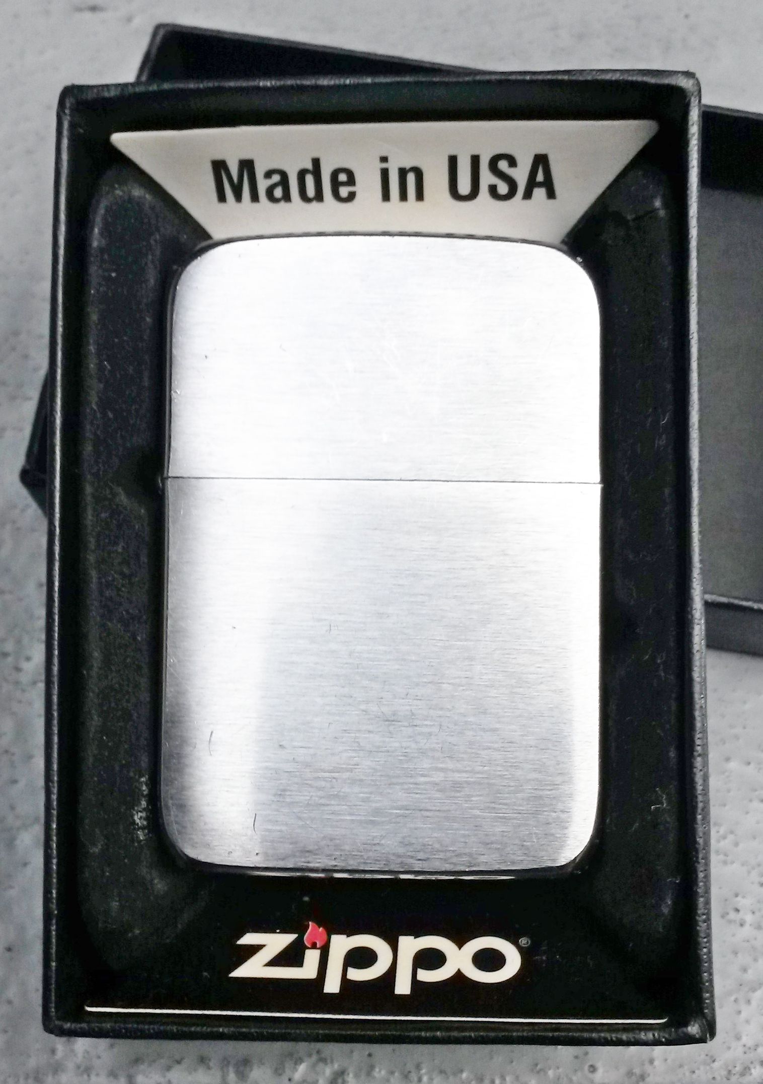 Zippo With Box