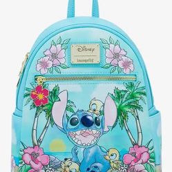 Loungefly Disney Lilo & Stitch Ducklings Beach Mini Backpack -- BoxLunch Exclusive