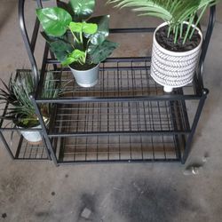 New Metal Tiered Rack For Weights Or Plants Etc