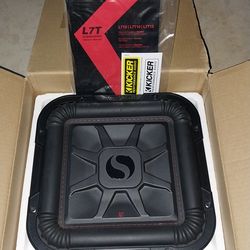 Kicker 46L7T102 Solo-Baric L7T 10-Inch Subwoofer.