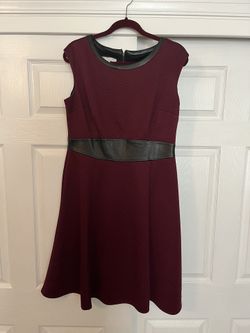 Women’s Burgundy Dress