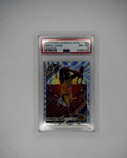 2019 Panini Donruss Optic Lebron James Psa 8