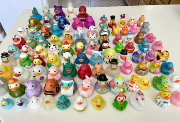 95 Rubber Ducks. No I Will Not Sell Them Separately. All For 55$ FIRM