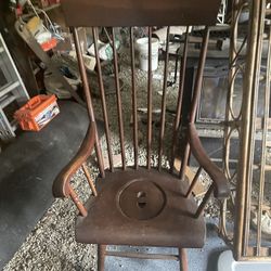 Antique Chamber Pot Chair