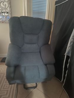 Recliner sofa with lift and remote control