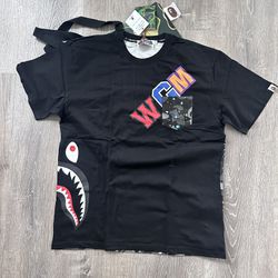 BAPE Shirt Sizes Medium And large