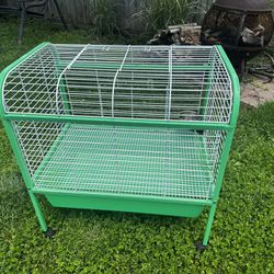Bunny Cage With Accessories 