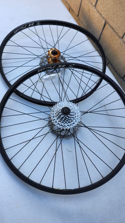 26" Mountain Bike Wheelset with SRAM Cassette