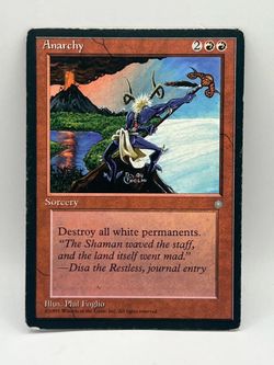 MTG Ice Age Anarchy Sorcery Card