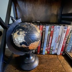 Hand painted Clay Decorative Globe