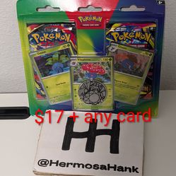 Pokemon 2 pack blister pf and me