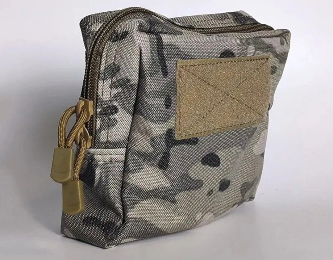 CP CAMO TACTICAL MOLLE POUCH, EDC MULTI-PURPOSE BAG, IFAK, UTILITY PACK. 6.5"X6"