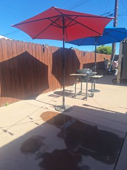 Red umbrella
