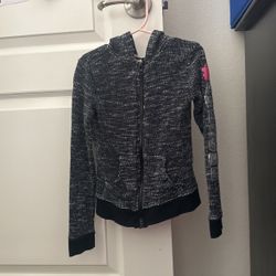 Black Girls Jacket Size 6 Years