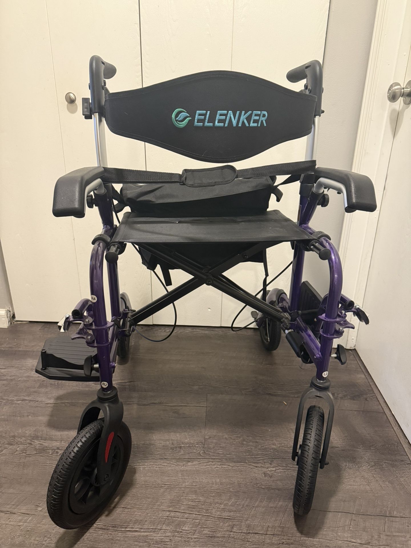 Lightweight Walker Chair w/ Brakes & Footrests – Barely Used