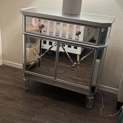 Mirrored Cabinet Set ($600) for Both