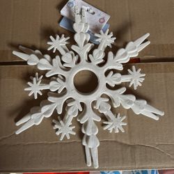 Christmas Tree Snowflake Ornaments