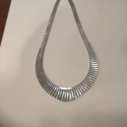 Fifty Year Old Sterling Silver Necklace