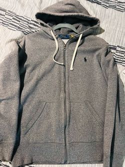 Polo Ralph Lauren Gray Zip-Up Hoodie