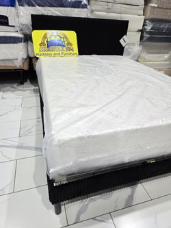 Full sizes bed with mattress