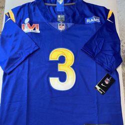 NFL Los Angeles Rams Odell Beckham Jr. Super Bowl jersey 