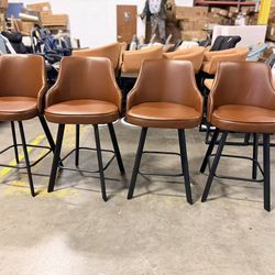 Bar Stools Set of 4, 26"