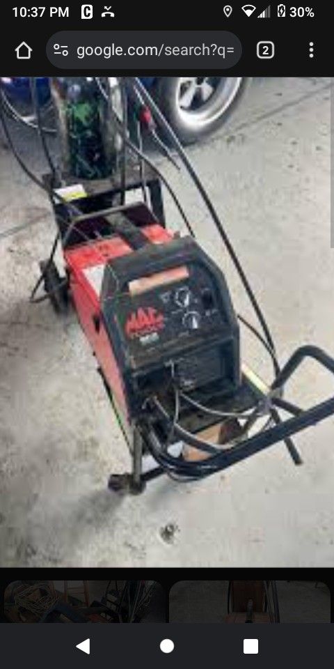 MAC TOOL Mig Welder 110v