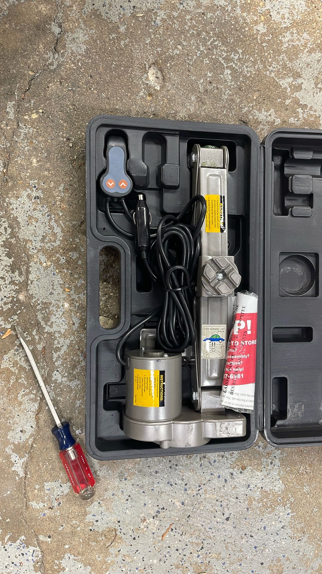 12 V. Pump Jack For Car