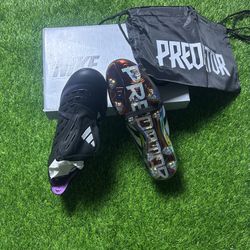 Adidas Phantom Stealth Pack Elite Soccer Cleats – Size 10