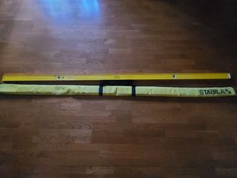 Stabila 8' Level with Sleeve