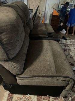 Non reclining sofa
