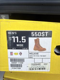 Belleville 550ST Mojave USMC Steel Toe Boot