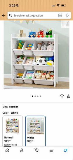 Toy box with toys included