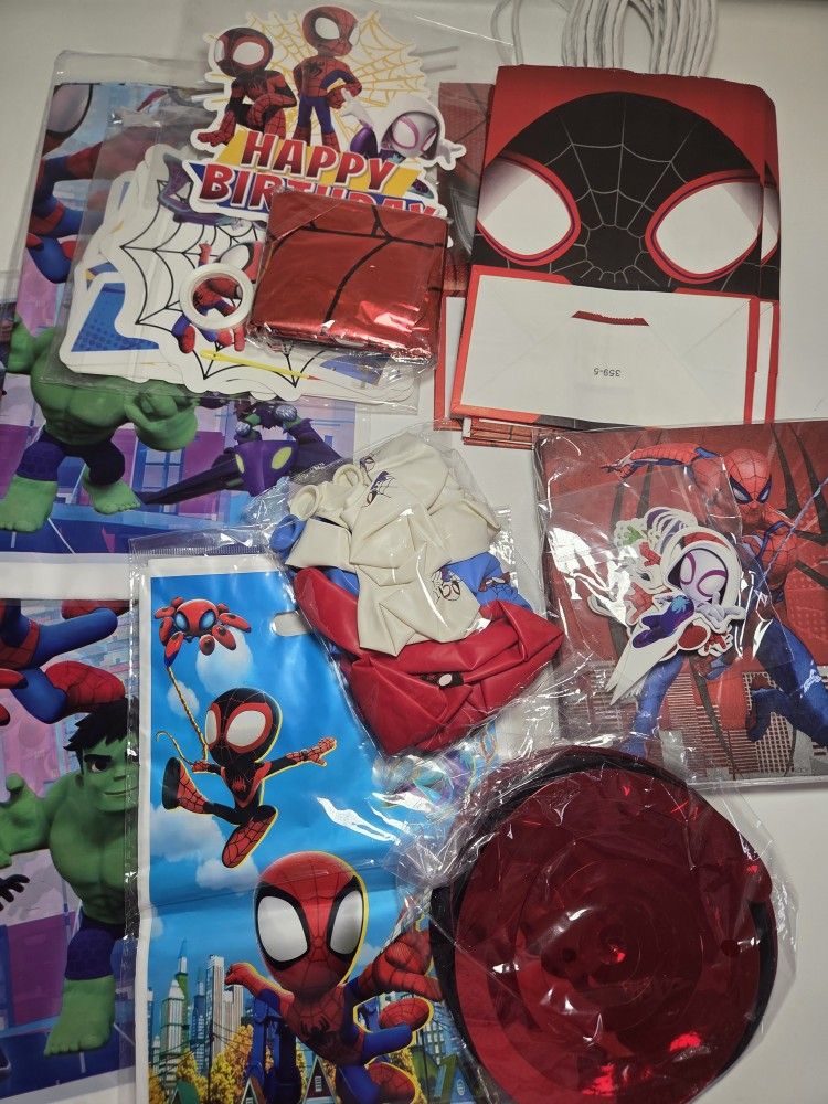 #1 Spiderman Birthday Party Supplies